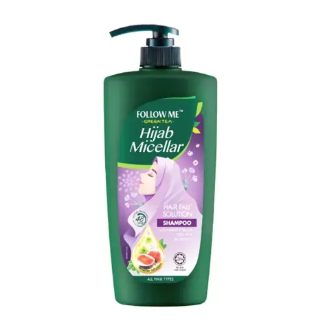 Follow Me Green Tea Hijab Micellar Hair Fall Solution Shampoo 650ml — FOLLOW ME hair care product
