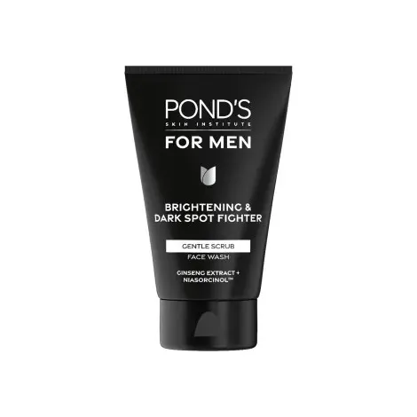 Pond's for Men Brightening & Dark Spot Fighter Gentle Scrub 100g — POND'S face wash