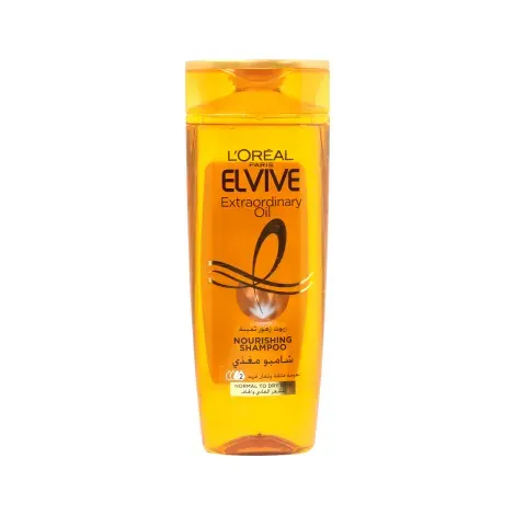 L'Oreal Elvive Extraordinary Oil Nourishing Shampoo Normal to Dry Hair 400ml — LOREAL hair care product
