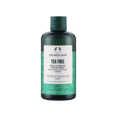 The Body Shop Tea Tree Skin Cleansing Facial Wash 250ml — THE BODY SHOP face wash