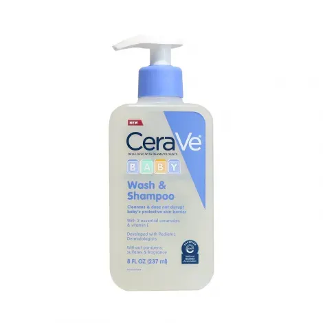 Cerave Baby Wash & Shampoo 237ml — CERAVE hair care product