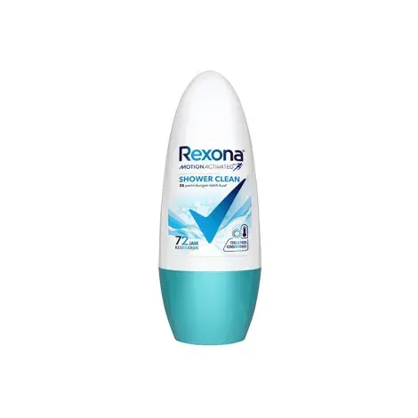 Rexona Motion Activated Shower Clean Roll On 45ml — REXONA fragrance