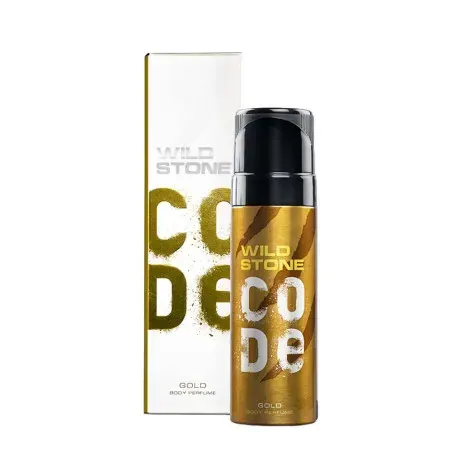 Wild Stone Code Gold Fine Fragrance Body Spray 120ml — WILD STONE fragrance