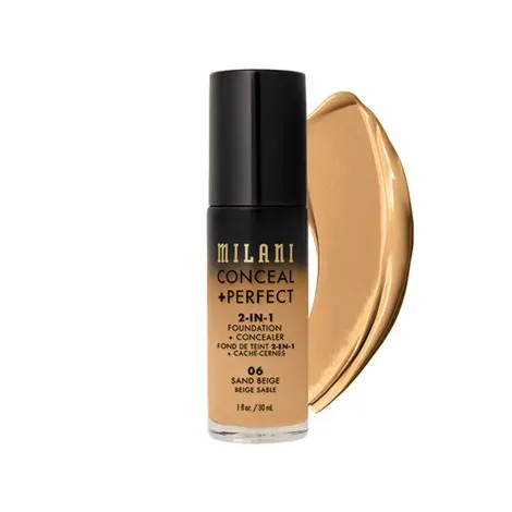 Milani Conceal Perfect 2in1 Foundation - 06 Sand Beige — Milani makeup product