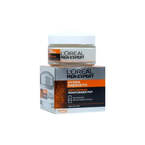 LOreal Men Expert Hydra Energetic Anti Fatigue Moisturiser Pot 50ml — LOREAL moisturiser