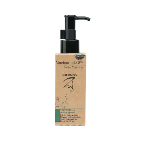 Guerniss Raw Niacinamide 5% Facial Cleanser 100ml — GUERNISS face serum