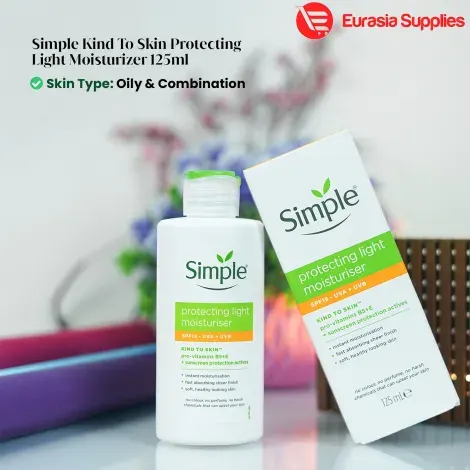Simple Kind To Skin Protecting Light Moisturizer 125ml — SIMPLE moisturiser