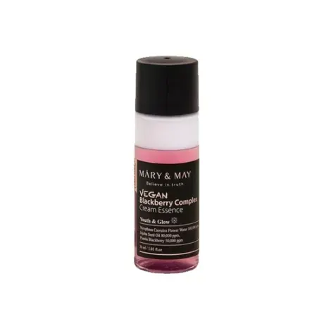 Mary & May Vegan Blackberry Complex Cream Essence 30ml — MARY & MAY face serum