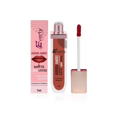 Everly Beauties Aurora Matte Liquid Lipstick - Red Carpet — EVERLY lip colour