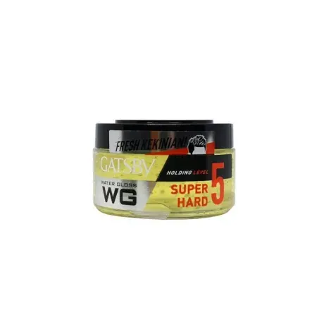 Gatsby Water Gloss Level 5 Super Hard Hair Gel 30g — GATSBY hair care product