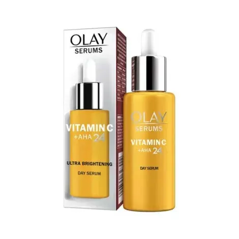 Olay Vitamin C + AHA24 Ultra Brightening Day Serum 40ml — Olay vitamin C serum, 40ml