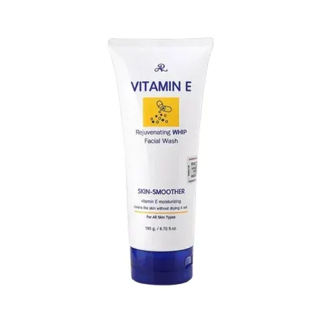 AR Vitamin E Rejuvenating Whip Facial Wash Skin-Smoother 190g — AR face wash