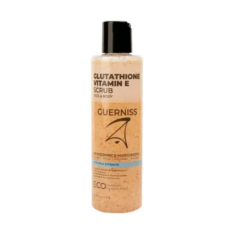 Guerniss Raw Glutathione Vitamin E Face & Body Scrub 200ml — GUERNISS body care product