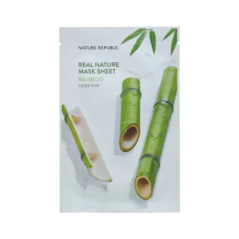 Nature Republic Real Nature Mask Sheet Bamboo 23ml — NATURE REPUBLIC face mask