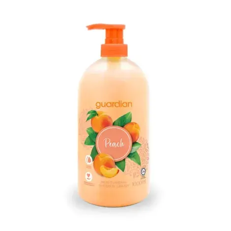 Guardian Peach Moisturising Shower Cream 1000ml — GUARDIAN moisturiser