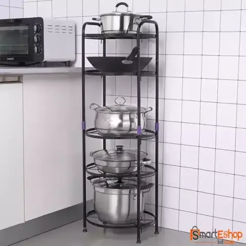 Stainless steel 5 Layer Kitchen Pot Rack