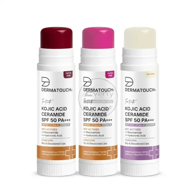 DermaTouch Kojic Acid Ceramide Tinted Lip Balm SPF 50 PA+++ — Dermatouch