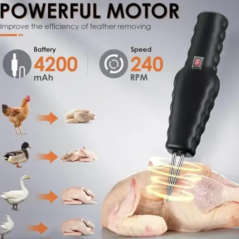 Rechargeable Poultry Plucker Machine