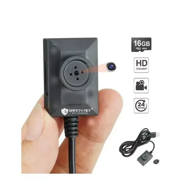 Button Camera with USB Cable