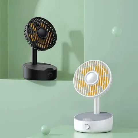 Baseus Hermit Desktop Wireless Charger with Oscillating Fan — Baseus