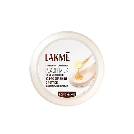 Lakme Peach Milk 2% Pro Ceramide & Peptide Creme 100g — LAKME face serum