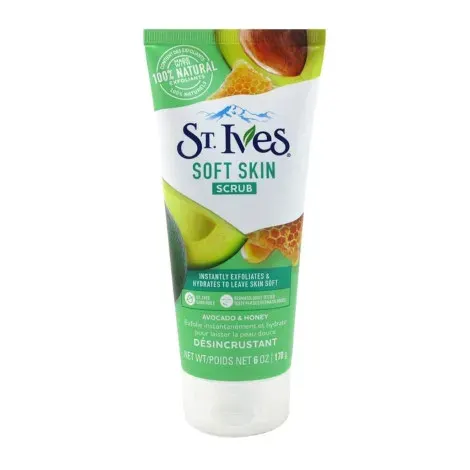 St. Ives Exfoliant Avocado & Honey Moderate Exfoliation Scrub 170g — STIVES face wash