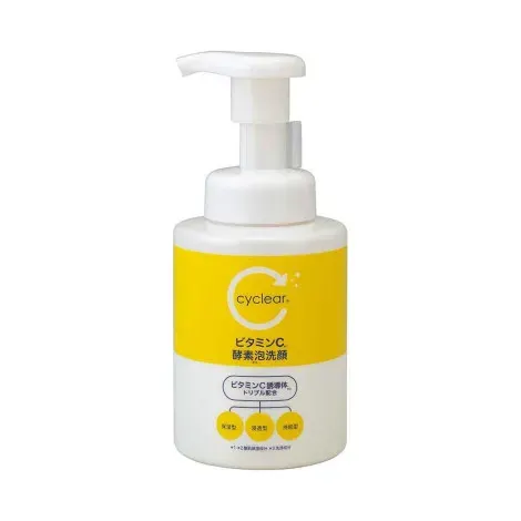 Cyclear Vitamin C Enzyme Foam Facial Wash 300ml — CYCLEAR face serum