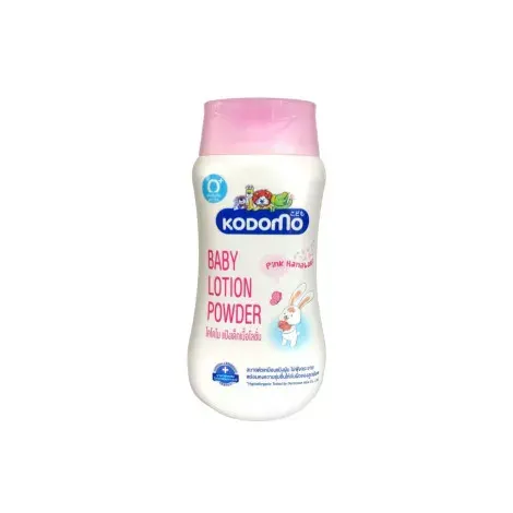 Kodomo Pink Hanabaki Baby Lotion Powder 0+ Baby 180g — KODOMO makeup product