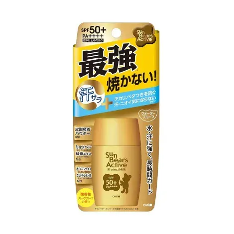 Omi Brotherhood Sun Bears Active Protect Milk Sunscreen SPF 50+ PA++++ 30g — OMI BROTHERHOOD sunscreen