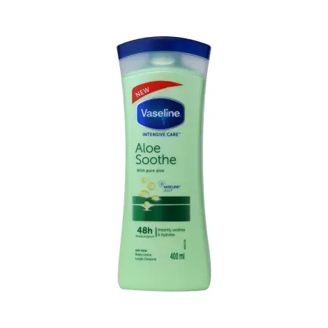 Vaseline Intensive Care Aloe Soothe 48H Moisturisation Body Lotion 400ml — VASELINE body care product