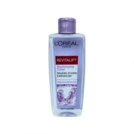 L'Oreal Paris Revitalift Pure Hyaluronic Acid Replumping Face Toner 200ml — LOREAL face serum