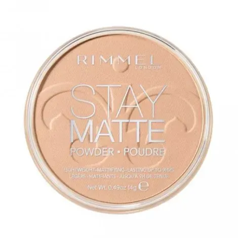 Rimmel Stay Matte Pressed Powder - 005 Silky Beige — RIMMEL makeup product