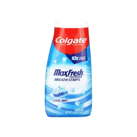 Colgate Maxfresh Whitening Breath Strips Cool Mint Liquid Gel 130g — COLGATE beauty product