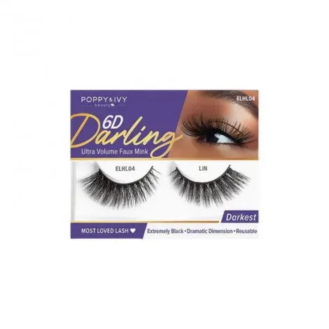 Absolute New York 6D Darling Ultra Volume Faux Mink Eye Lashes - ELHL04 Lin — ABSOLUTE NEW YORK makeup product