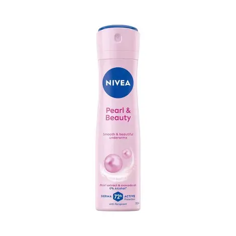 Nivea Pearl & Beauty Smooth & beautiful Underarms 72h Anti-Perspirant 150ml — NIVEA beauty product