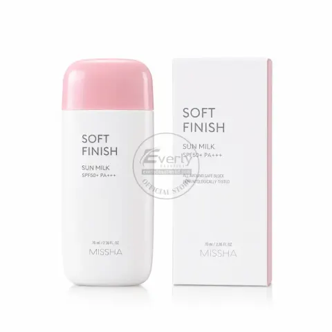 Missha All Around Safe Block Soft Finish Sun Milk SPF50+ PA+++ 70ml — Missha