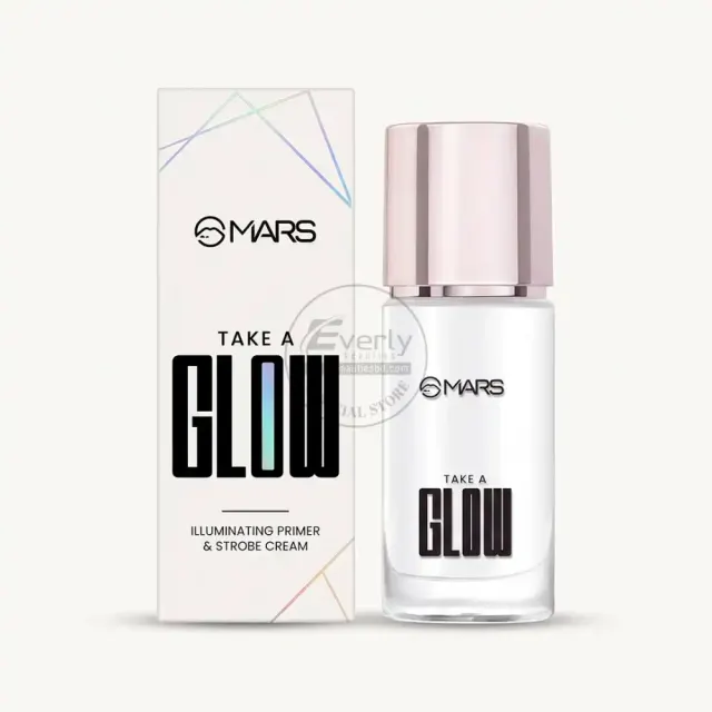 MARS Take A Glow Illuminating Primer & Strobe Cream - 30ml Moon Glow — Mars