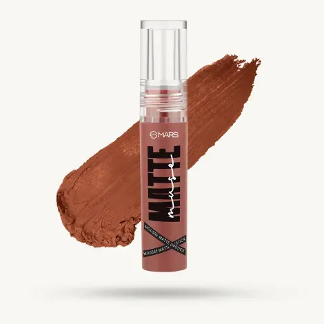 Mars Mousse Matte Lipstick - 07 Celebrity — MARS lip colour