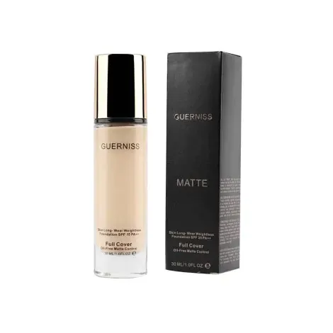Gueriness Full Cover Matte Foundation - 4.0 Beige — GUERNISS makeup product