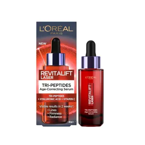 L'Oreal Revitalift Laser Tri-Peptides Age-Correcting Serum 30ml — LOREAL face serum
