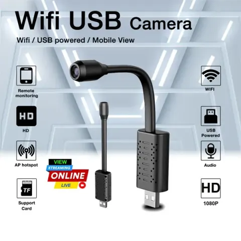 Cloud Storage Smart Small Flexible USB Camera