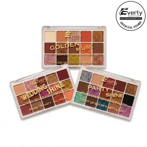 Everly Beauties 15Colors Eyeshadow Palette — Everly Beauties