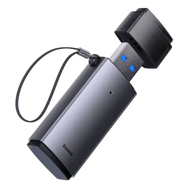 Baseus Airjoy USB A to SD TF Card Reader — Baseus