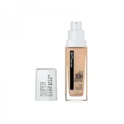 Maybelline Super Stay Active Wear Foundation 30H- 220 Natural Beige — MAYBELLINE makeup product