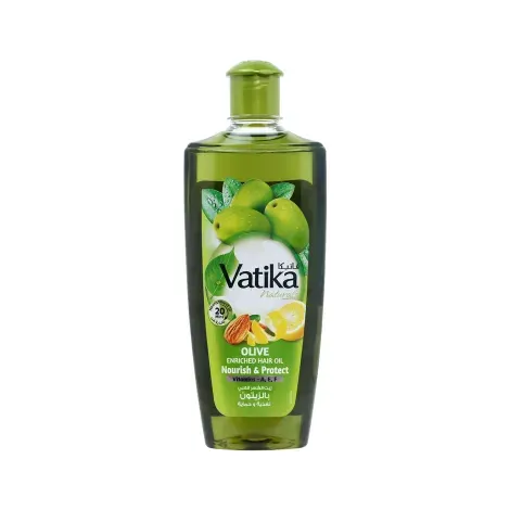 Vatika Naturals Nurish & Protect Olive Enriched Hair Oil 300ml — VATIKA hair care product
