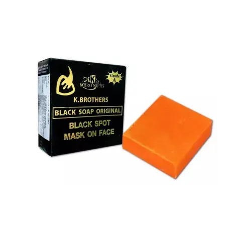 K. Brothers Black Soap Original 50g — K.BROTHERS body care product