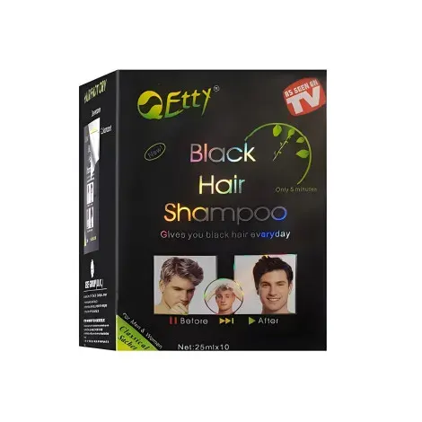 Etty Black Hair Shampoo 25mlx10 — Etty hair care product