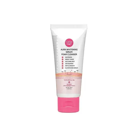 Cathy Doll Aura Whitening Serum Foam Cleanser 100ml — Cathy Doll face serum