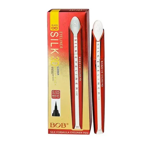 BOB Silk 0.05 mm Eyeliner Pen 0.5ml - 8 Black — BOB makeup product