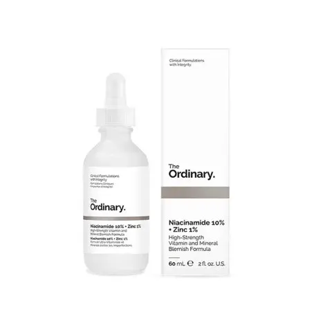The Ordinary Niacinamide 10% + Zinc 1% Serum 60ml — The Ordinary niacinamide serum, 60ml